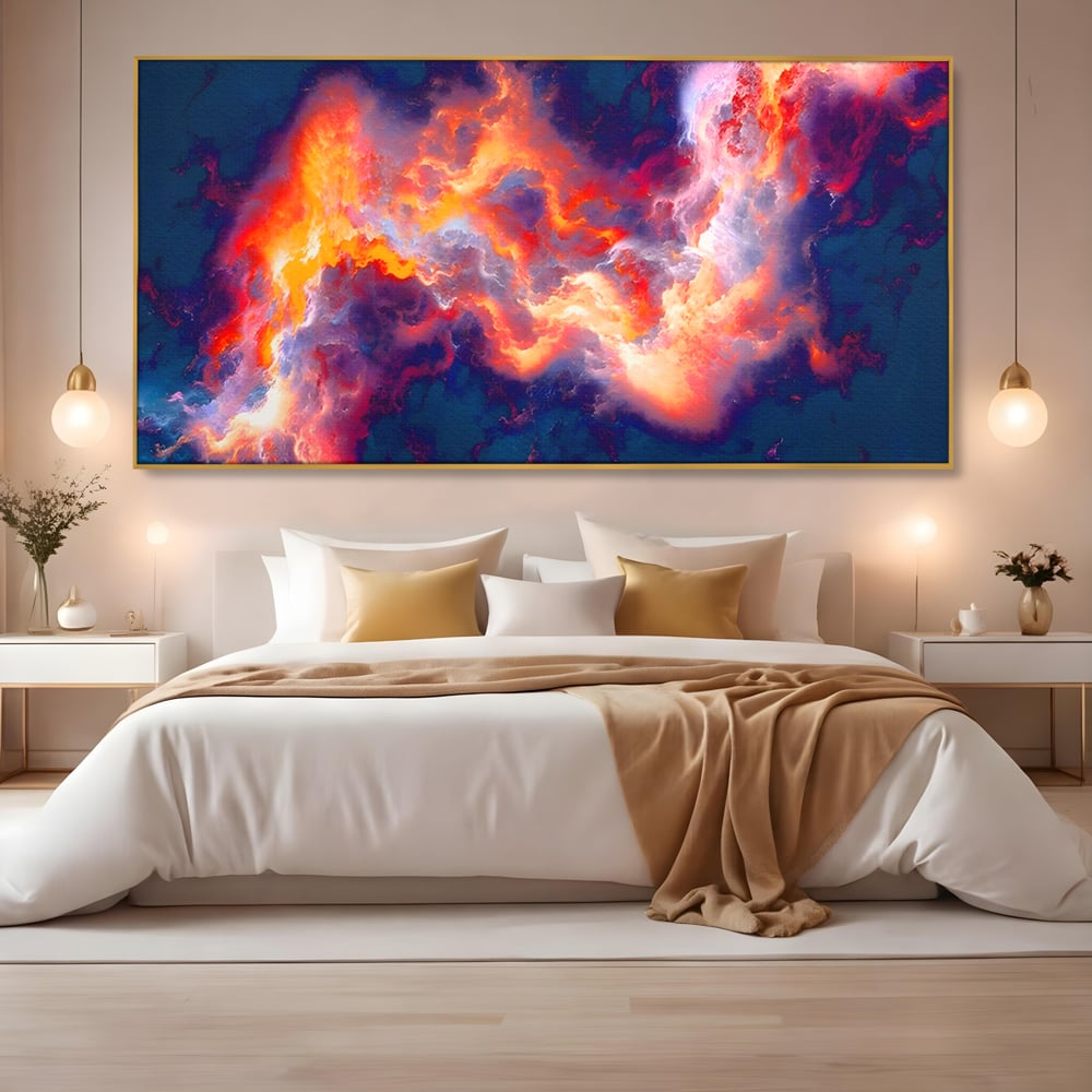 Tablou Canvas Premium LuxCanva® A1212, Colorful , Colorat, Multicolor, Abstract, Dormitor, Culori Vibrante