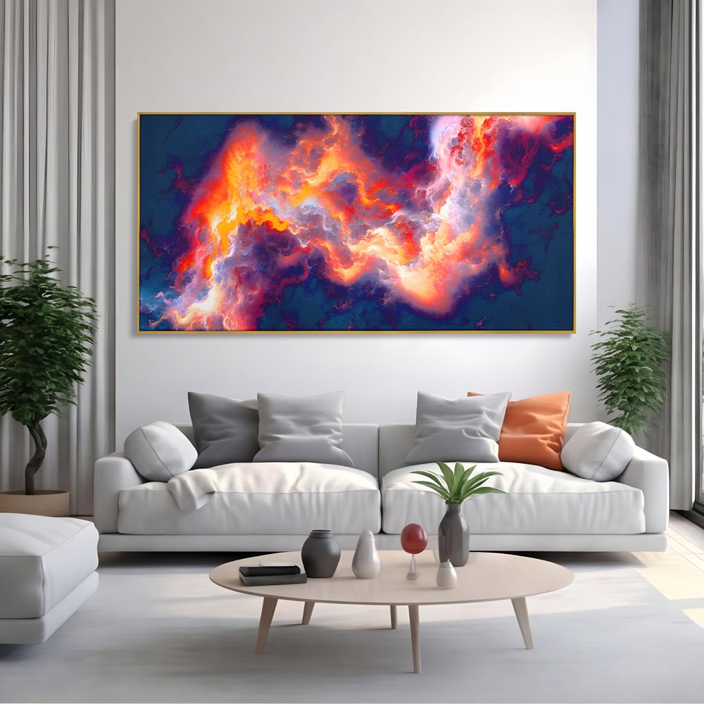 Tablou Canvas Premium LuxCanva® A1212, Colorful , Colorat, Multicolor, Abstract, Dormitor, Culori Vibrante
