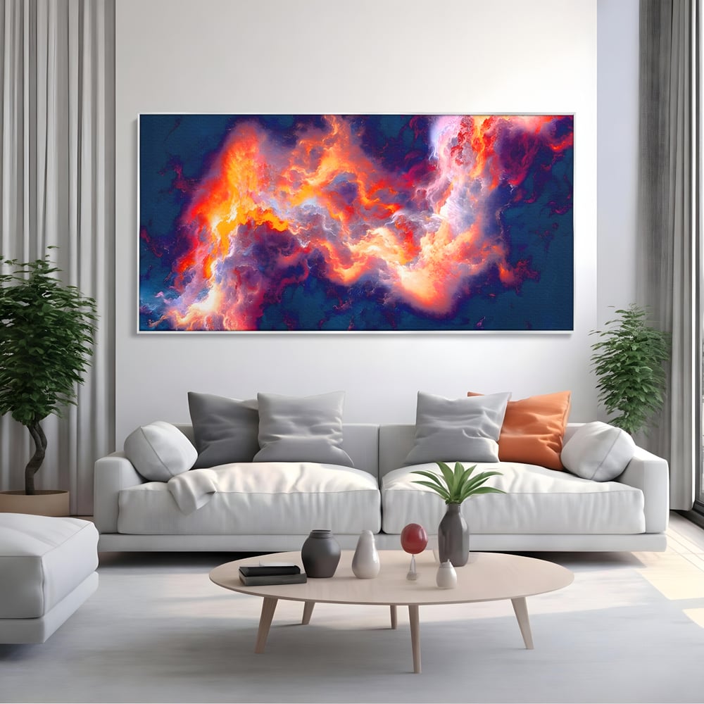 Tablou Canvas Premium LuxCanva® A1212, Colorful , Colorat, Multicolor, Abstract, Dormitor, Culori Vibrante