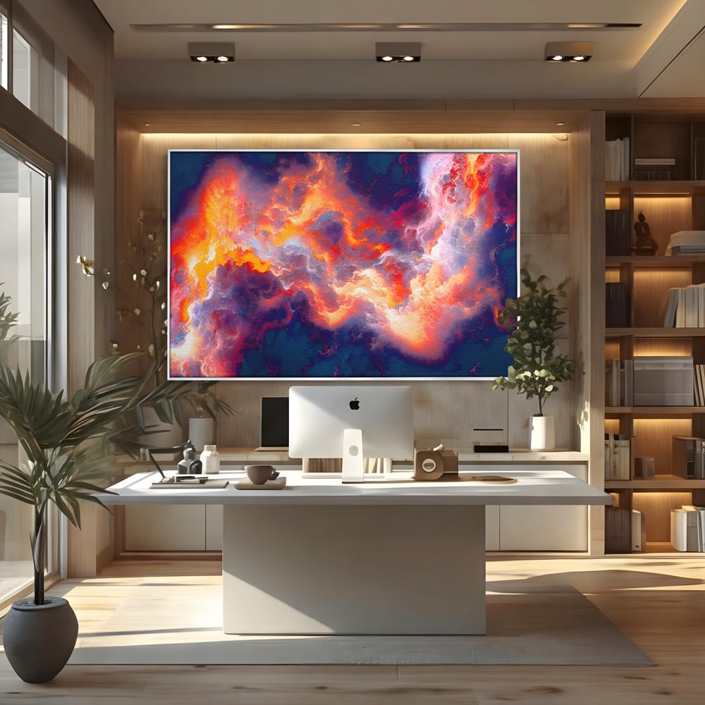 Tablou Canvas Premium LuxCanva® A1212, Colorful , Colorat, Multicolor, Abstract, Dormitor, Culori Vibrante