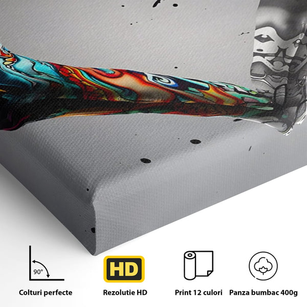 Leinwandbilder Premium LuxCanva® A1215, Herz Hände , Dekorativ, Herz, Wohnen, Liebe, Schlafzimmer, Lebendige Farben