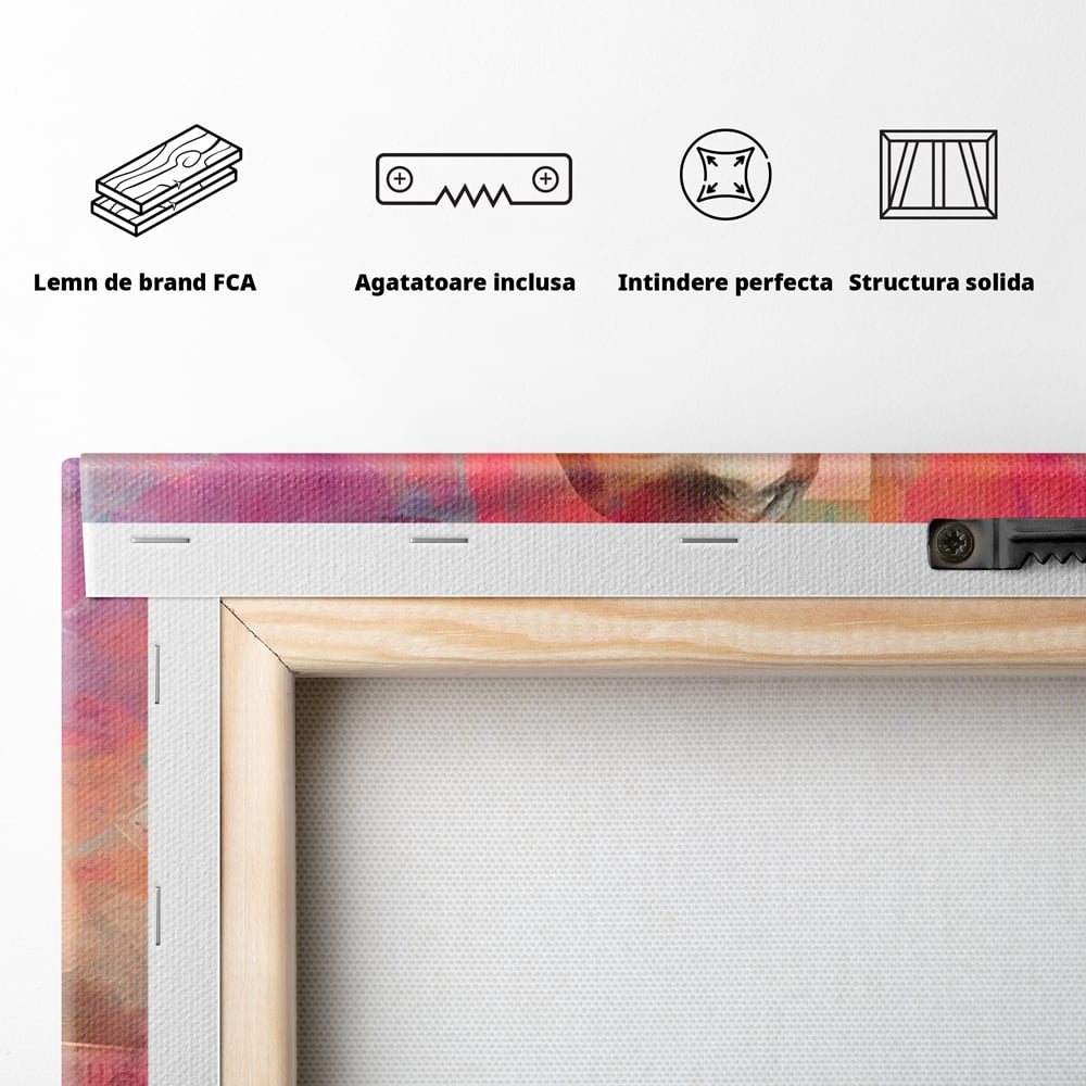 Tablou Canvas Premium LuxCanva® A1225, Dollar DiCaprio , Decorativ, Birou, Leonardo DiCaprio, Bani, Vedeta, Actor, Living, Culori Vibrante