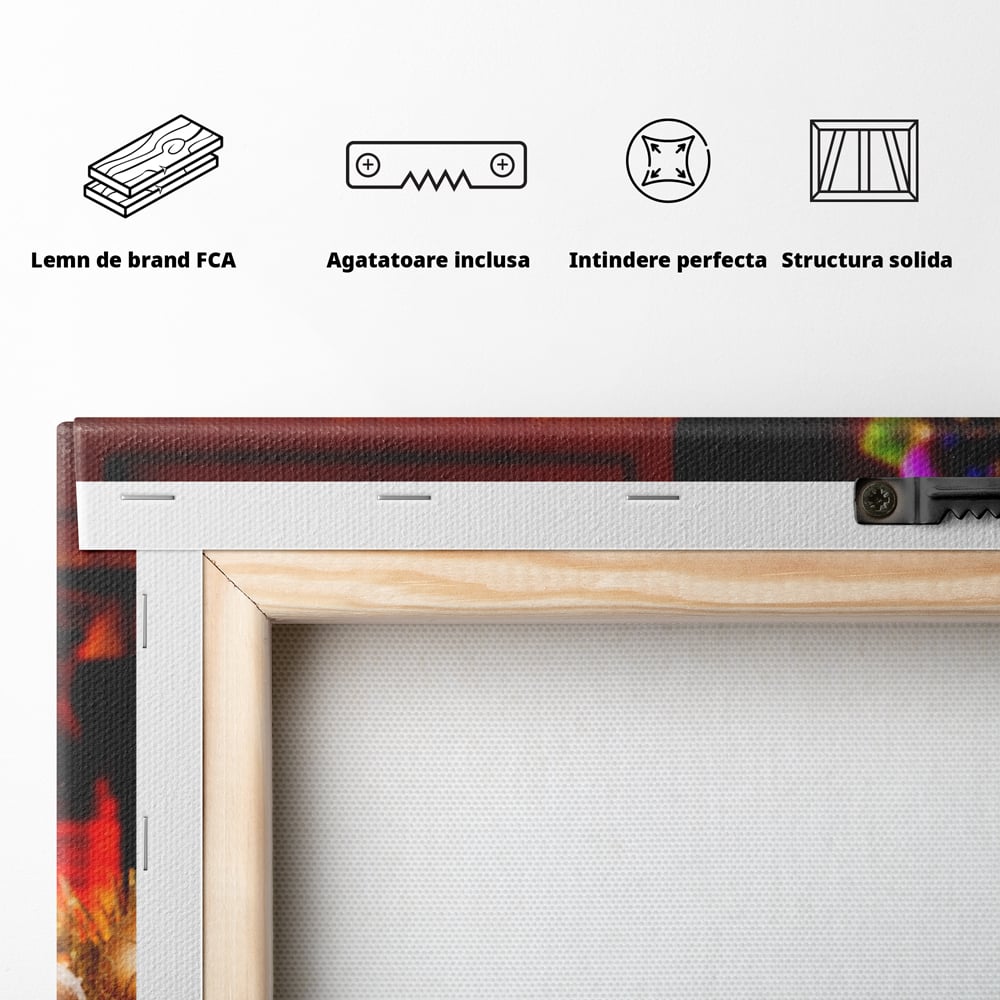 Tablou Canvas Premium LuxCanva® A1231, Christmas Gift , Decorativ, Dormitor, Craciun, Sarbaori, Brad, Cadouri, Globuri, Living, Culori Vibrante