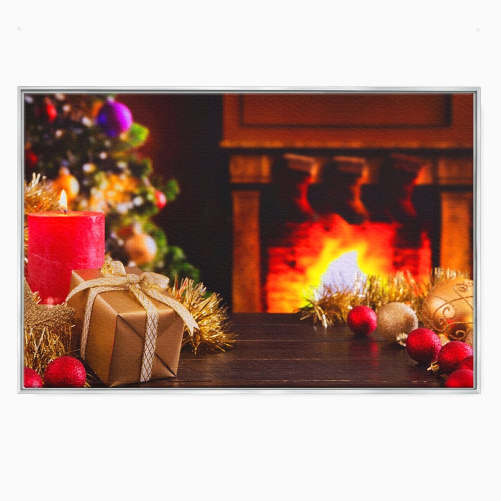 Tablou Canvas Premium LuxCanva® A1231, Christmas Gift , Decorativ, Dormitor, Craciun, Sarbaori, Brad, Cadouri, Globuri, Living, Culori Vibrante