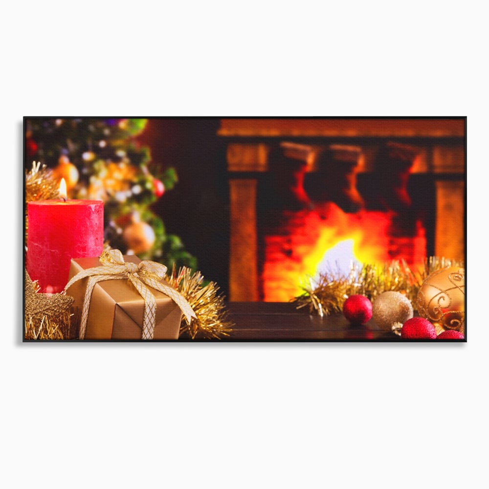 Tablou Canvas Premium LuxCanva® A1231, Christmas Gift , Decorativ, Dormitor, Craciun, Sarbaori, Brad, Cadouri, Globuri, Living, Culori Vibrante