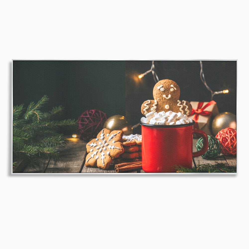 Tablou Canvas Premium LuxCanva® A1238, Christmas Gingerbread , Decorativ, Living, Turta Dulce, Bezele, Biscuiti, Sarbatoare, Dormitor, Culori Vibrante
