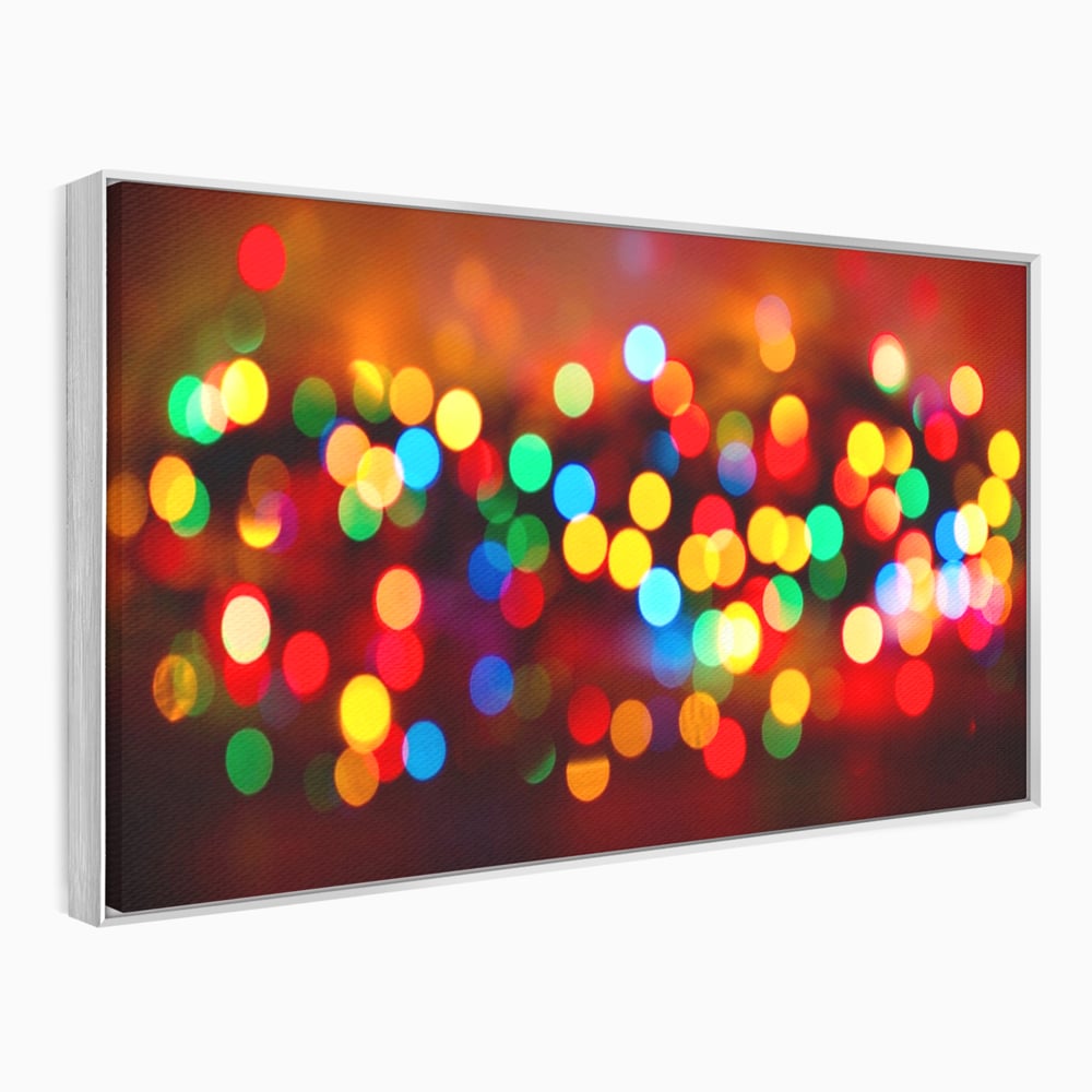 Tablou Canvas Premium LuxCanva® A1255, Lumini, Decorativ, Living, Colorat, Multicolor, Dormitor, Culori Vibrante
