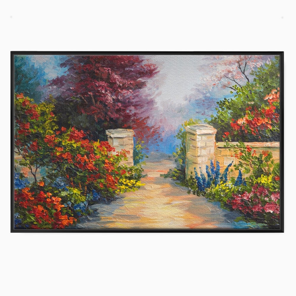 Tablou Canvas Premium LuxCanva® A1286, Colorful Summer, Living, Flori, Natura, Pomi, Dormitor, Culori Vibrante