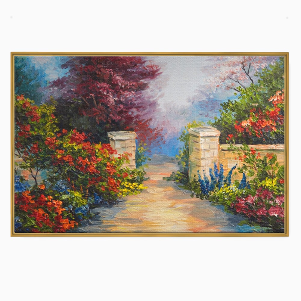 Tablou Canvas Premium LuxCanva® A1286, Colorful Summer, Living, Flori, Natura, Pomi, Dormitor, Culori Vibrante