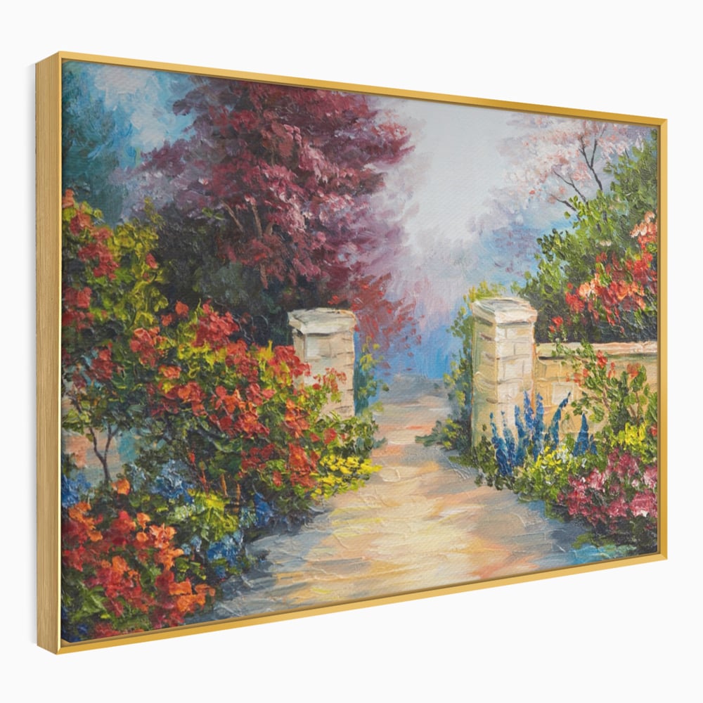 Tablou Canvas Premium LuxCanva® A1286, Colorful Summer, Living, Flori, Natura, Pomi, Dormitor, Culori Vibrante