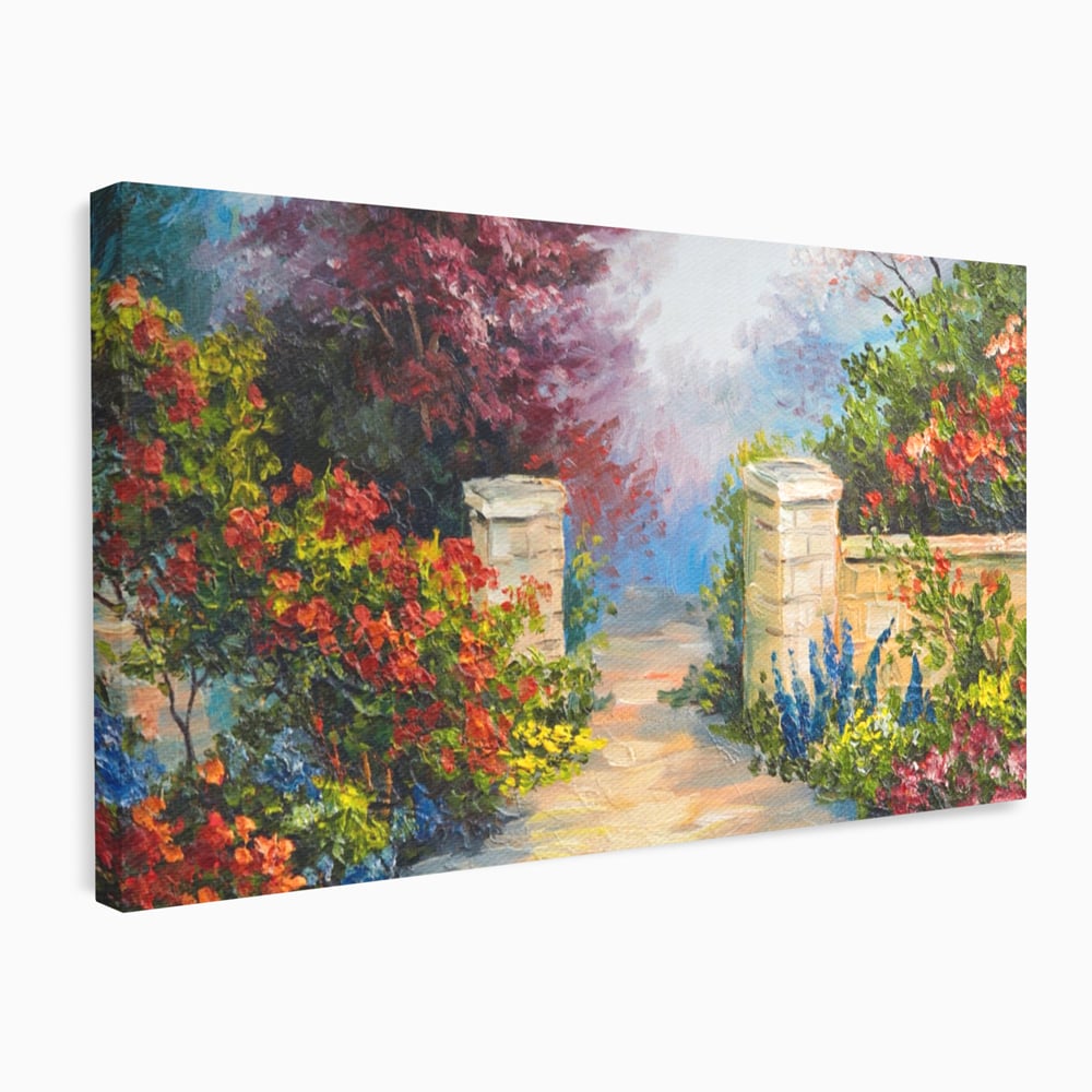 Tablou Canvas Premium LuxCanva® A1286, Colorful Summer, Living, Flori, Natura, Pomi, Dormitor, Culori Vibrante