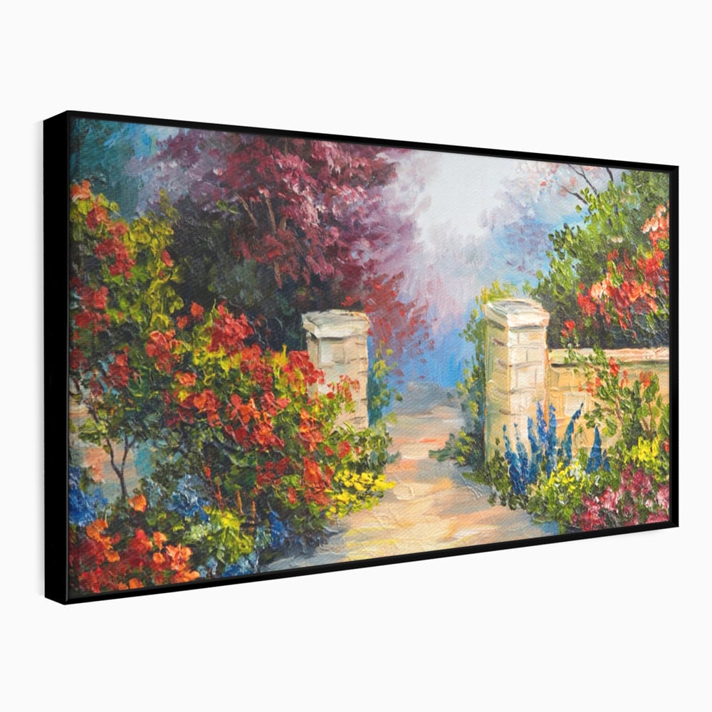 Tablou Canvas Premium LuxCanva® A1286, Colorful Summer, Living, Flori, Natura, Pomi, Dormitor, Culori Vibrante