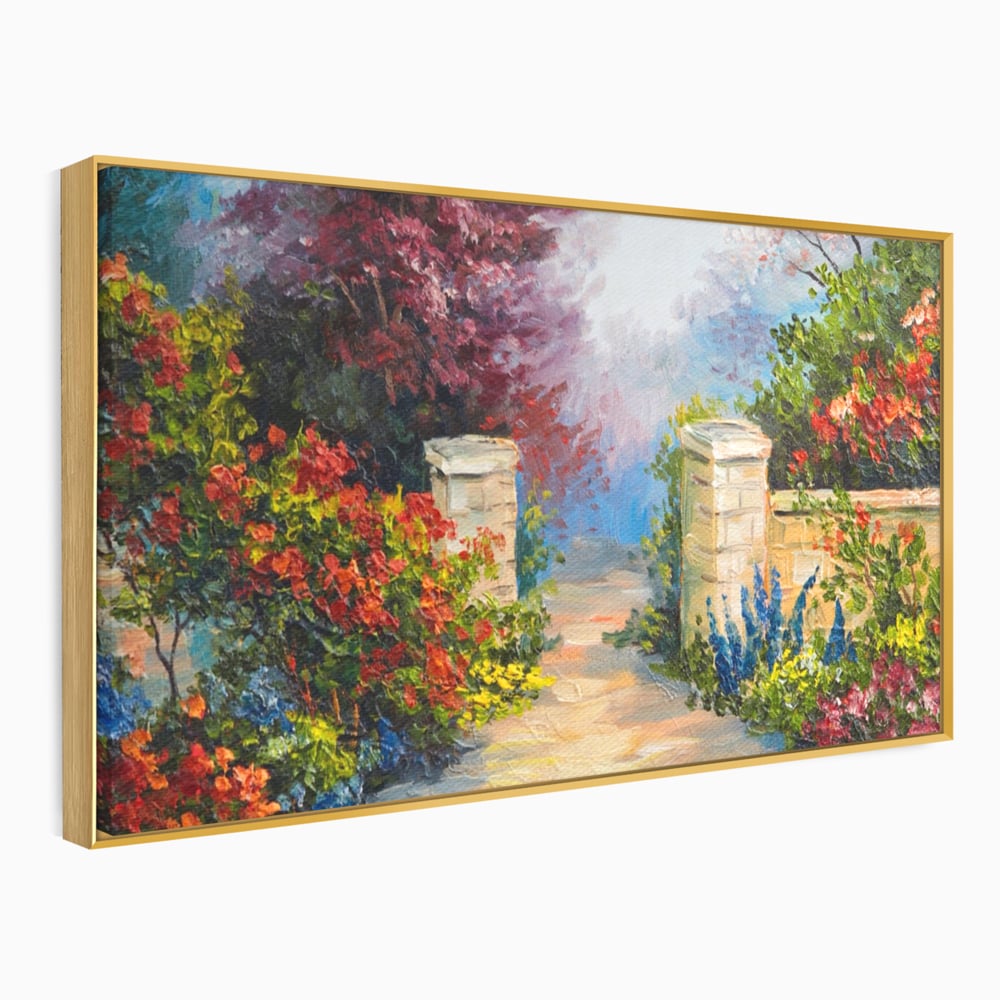 Tablou Canvas Premium LuxCanva® A1286, Colorful Summer, Living, Flori, Natura, Pomi, Dormitor, Culori Vibrante