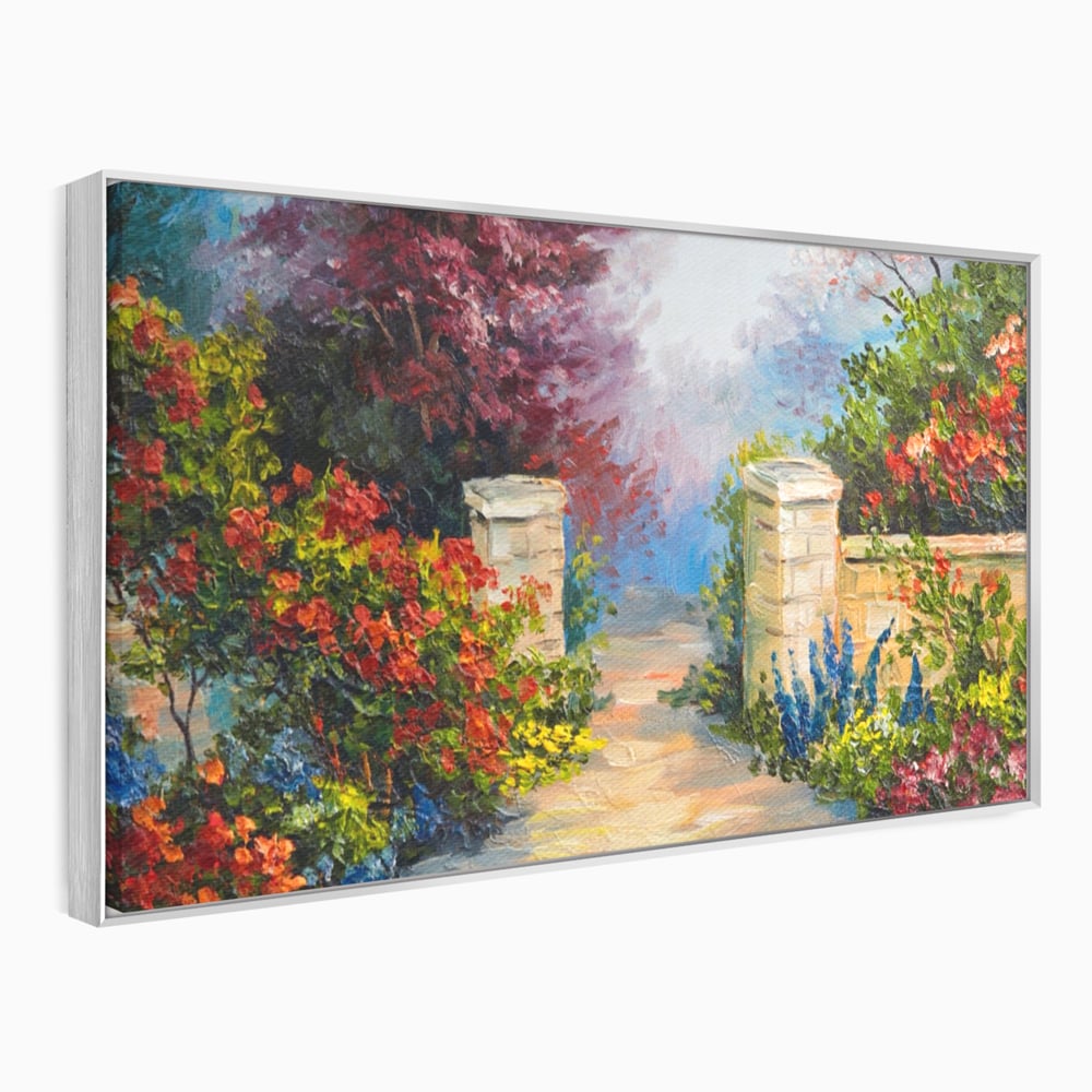 Tablou Canvas Premium LuxCanva® A1286, Colorful Summer, Living, Flori, Natura, Pomi, Dormitor, Culori Vibrante