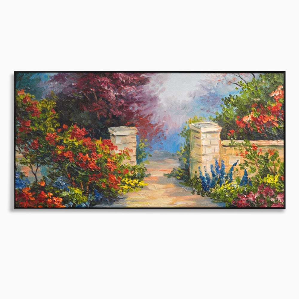 Tablou Canvas Premium LuxCanva® A1286, Colorful Summer, Living, Flori, Natura, Pomi, Dormitor, Culori Vibrante