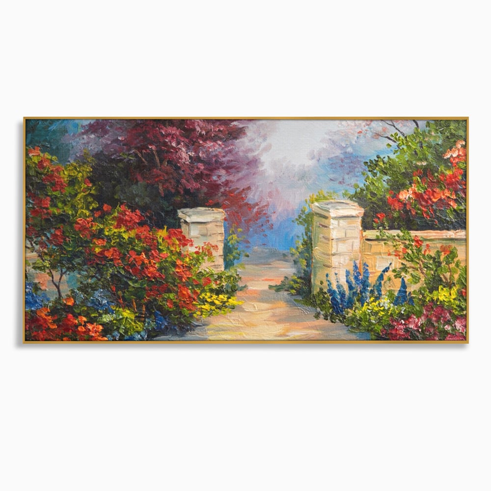 Tablou Canvas Premium LuxCanva® A1286, Colorful Summer, Living, Flori, Natura, Pomi, Dormitor, Culori Vibrante