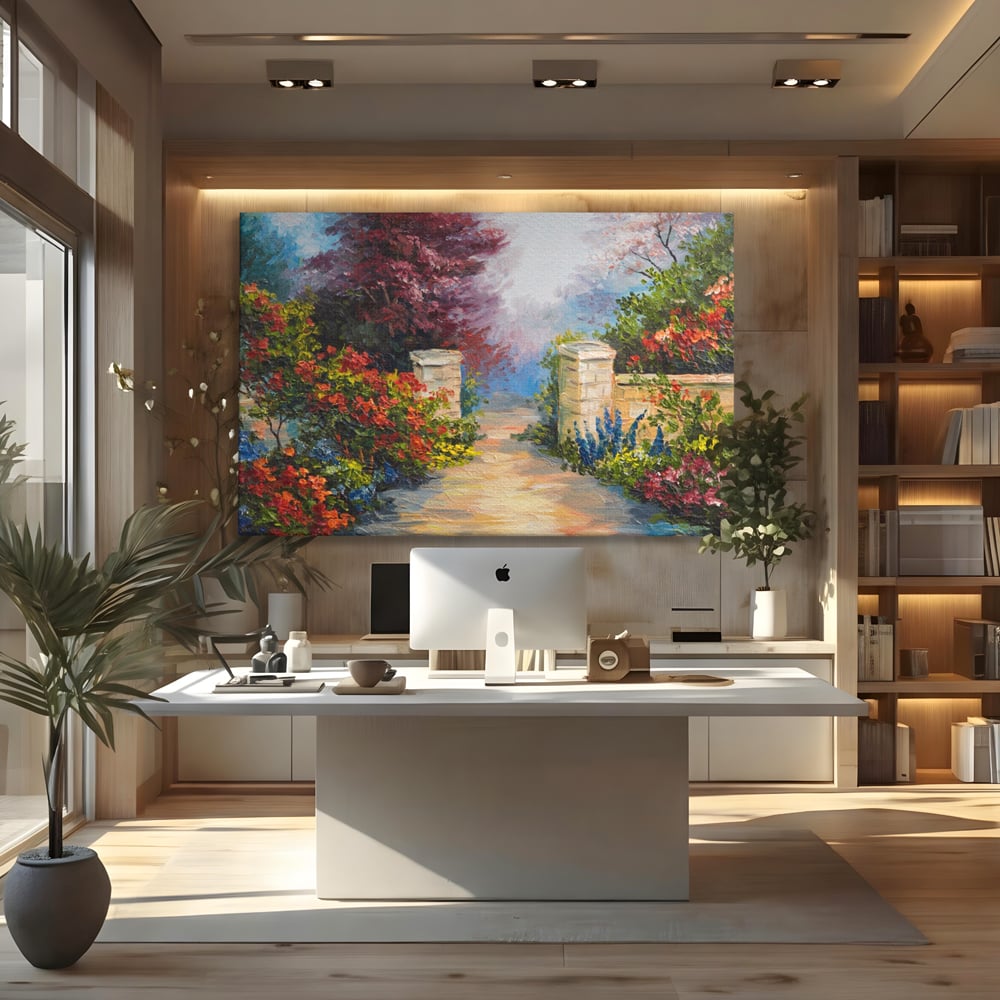 Tablou Canvas Premium LuxCanva® A1286, Colorful Summer, Living, Flori, Natura, Pomi, Dormitor, Culori Vibrante