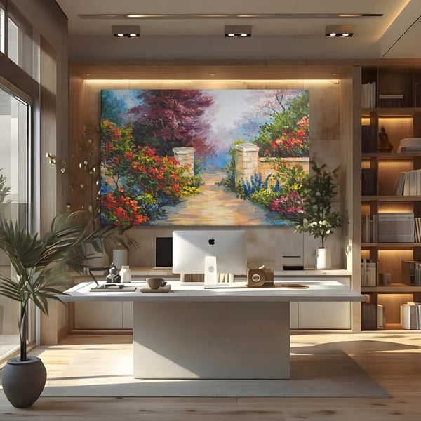 Tablou Canvas Premium LuxCanva® A1286, Colorful Summer, Living, Flori, Natura, Pomi, Dormitor, Culori Vibrante