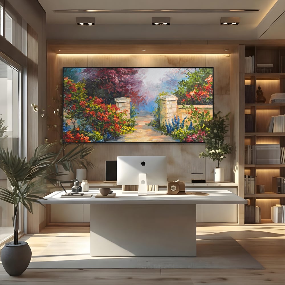Tablou Canvas Premium LuxCanva® A1286, Colorful Summer, Living, Flori, Natura, Pomi, Dormitor, Culori Vibrante
