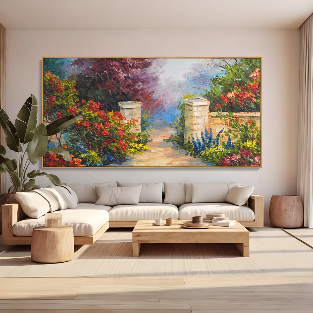 Tablou Canvas Premium LuxCanva® A1286, Colorful Summer, Living, Flori, Natura, Pomi, Dormitor, Culori Vibrante
