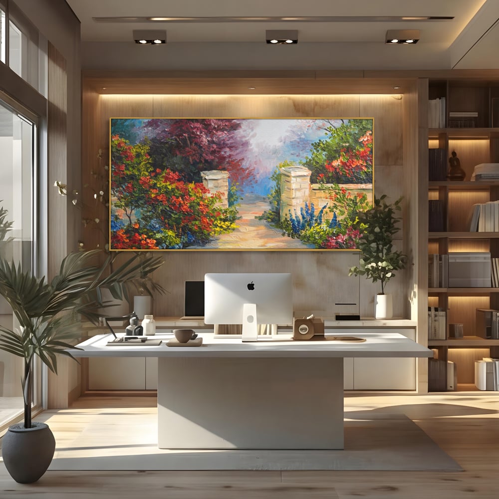 Tablou Canvas Premium LuxCanva® A1286, Colorful Summer, Living, Flori, Natura, Pomi, Dormitor, Culori Vibrante