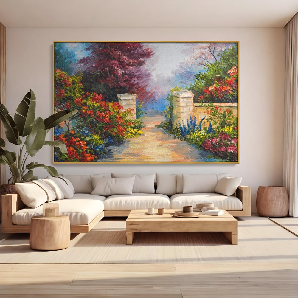 Tablou Canvas Premium LuxCanva® A1286, Colorful Summer, Living, Flori, Natura, Pomi, Dormitor, Culori Vibrante