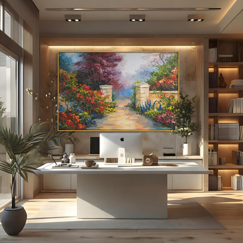 Tablou Canvas Premium LuxCanva® A1286, Colorful Summer, Living, Flori, Natura, Pomi, Dormitor, Culori Vibrante