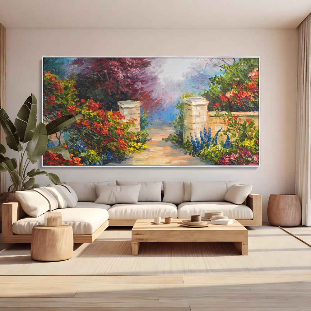Tablou Canvas Premium LuxCanva® A1286, Colorful Summer, Living, Flori, Natura, Pomi, Dormitor, Culori Vibrante