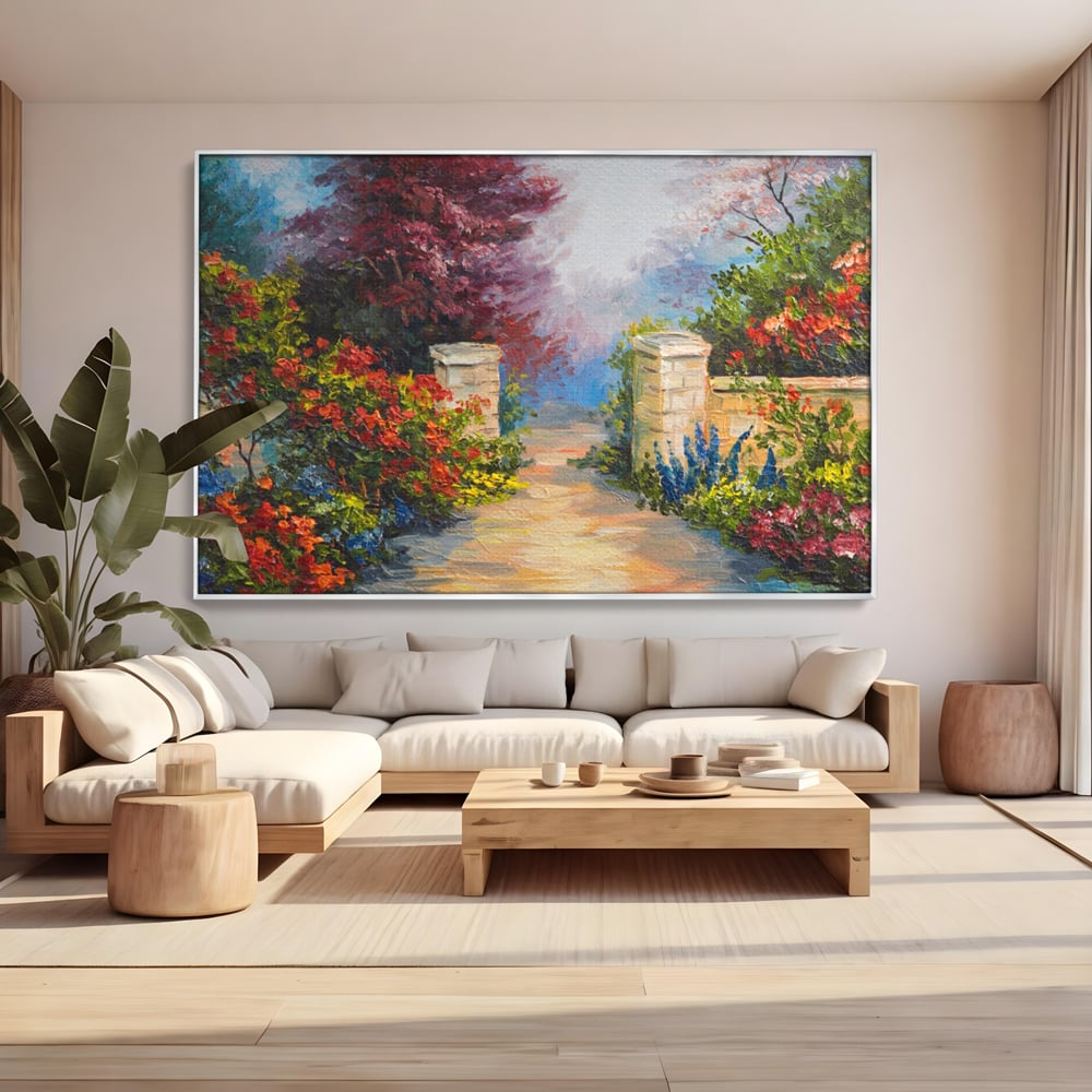 Tablou Canvas Premium LuxCanva® A1286, Colorful Summer, Living, Flori, Natura, Pomi, Dormitor, Culori Vibrante