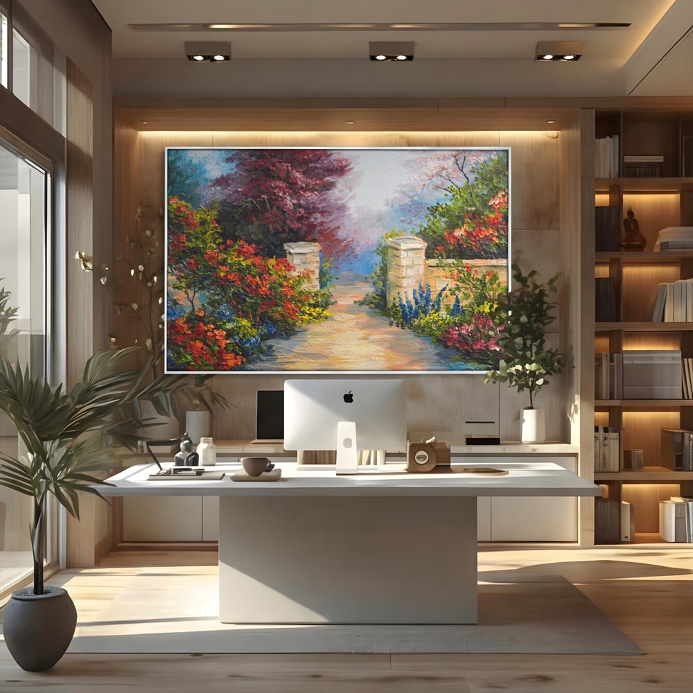 Tablou Canvas Premium LuxCanva® A1286, Colorful Summer, Living, Flori, Natura, Pomi, Dormitor, Culori Vibrante