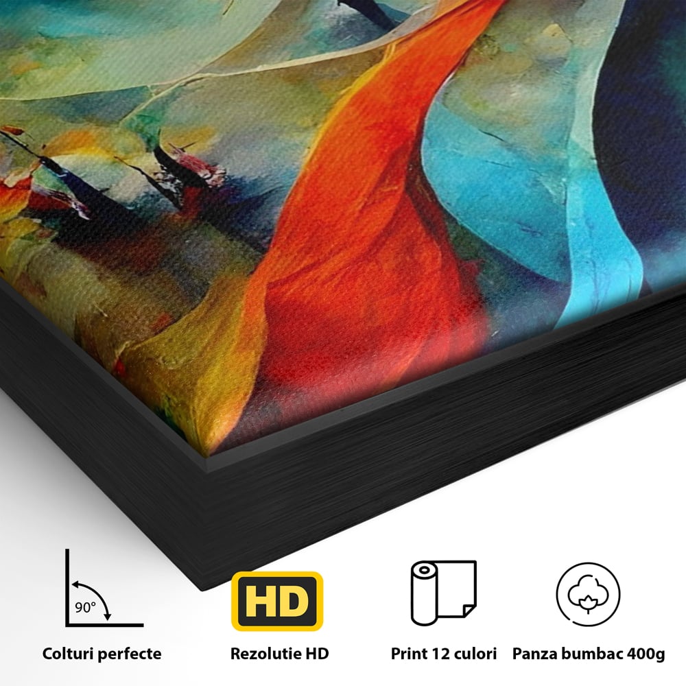 Tablou Canvas Premium LuxCanva® A1307, Sweet Dream ,  Living, Vise, Somn, Abstract, Dormitor, Culori Vibrante