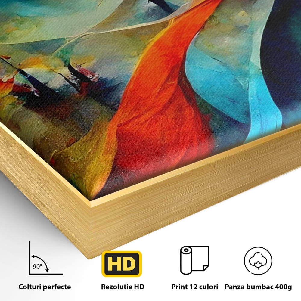 Tablou Canvas Premium LuxCanva® A1307, Sweet Dream ,  Living, Vise, Somn, Abstract, Dormitor, Culori Vibrante
