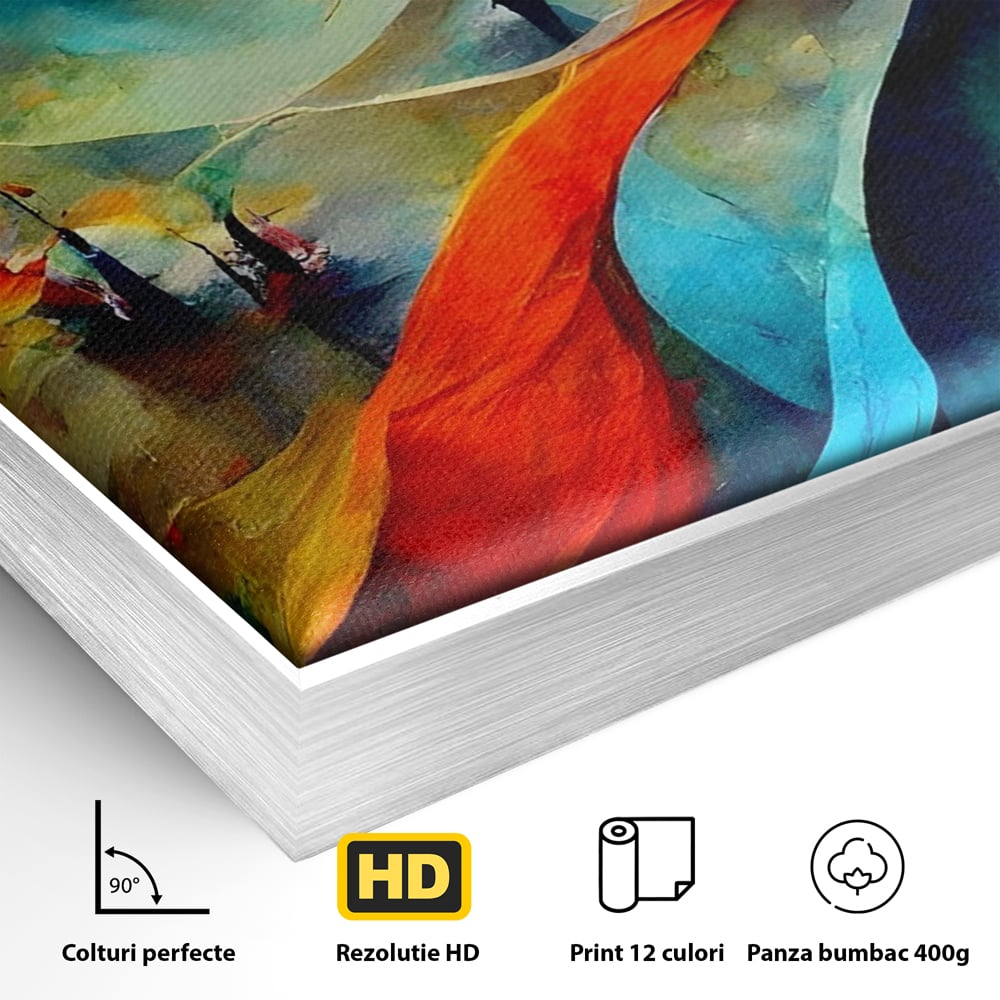 Tablou Canvas Premium LuxCanva® A1307, Sweet Dream ,  Living, Vise, Somn, Abstract, Dormitor, Culori Vibrante