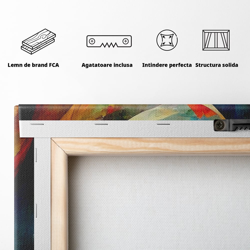 Tablou Canvas Premium LuxCanva® A1307, Sweet Dream ,  Living, Vise, Somn, Abstract, Dormitor, Culori Vibrante