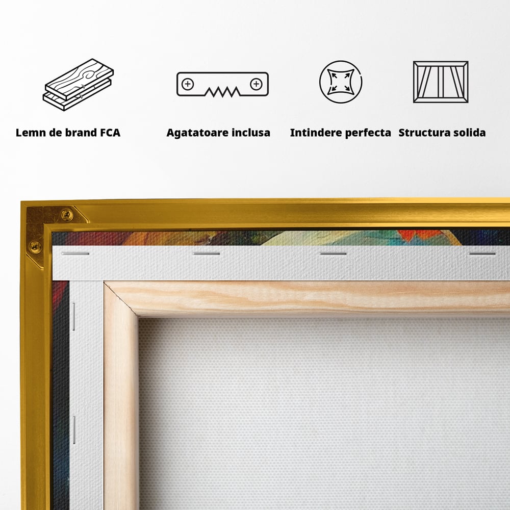 Tablou Canvas Premium LuxCanva® A1307, Sweet Dream ,  Living, Vise, Somn, Abstract, Dormitor, Culori Vibrante