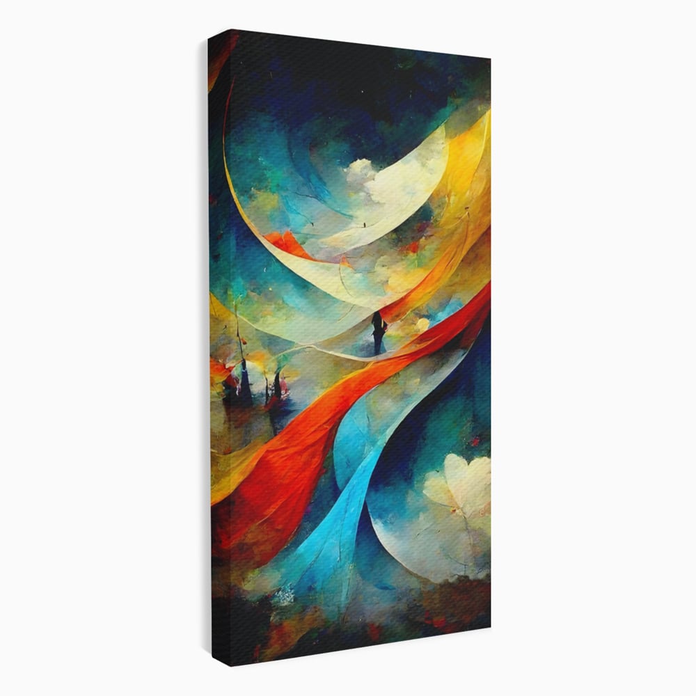 Tablou Canvas Premium LuxCanva® A1307, Sweet Dream ,  Living, Vise, Somn, Abstract, Dormitor, Culori Vibrante