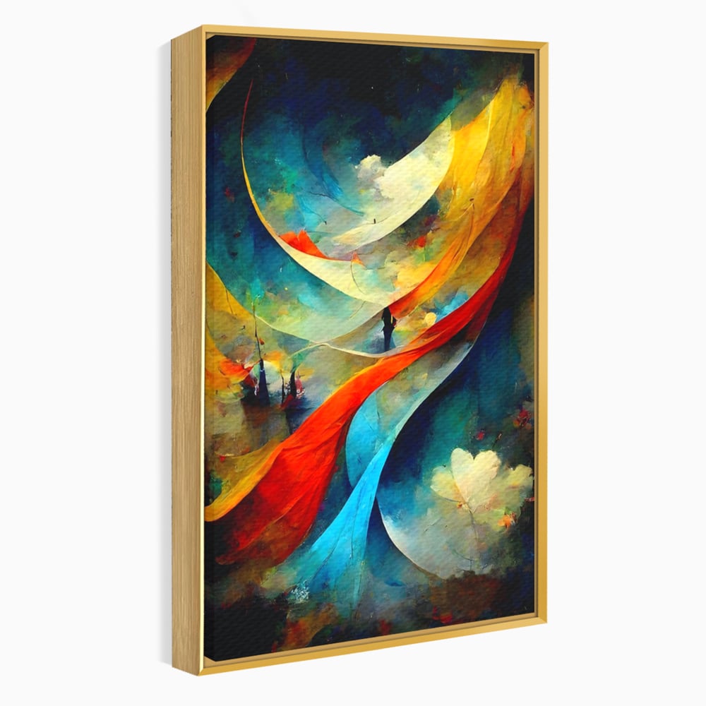Tablou Canvas Premium LuxCanva® A1307, Sweet Dream ,  Living, Vise, Somn, Abstract, Dormitor, Culori Vibrante