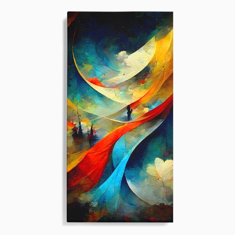 Tablou Canvas Premium LuxCanva® A1307, Sweet Dream ,  Living, Vise, Somn, Abstract, Dormitor, Culori Vibrante
