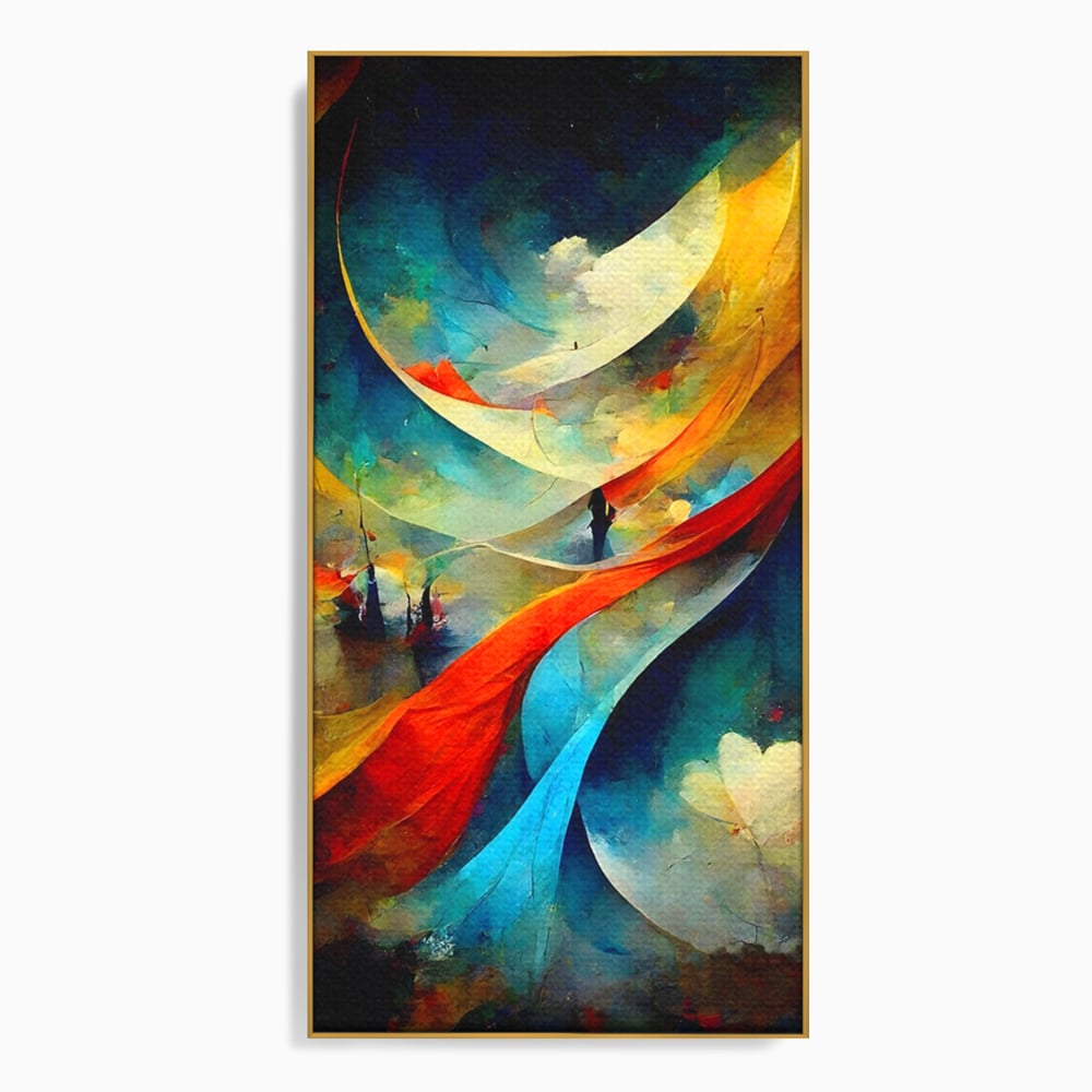 Tablou Canvas Premium LuxCanva® A1307, Sweet Dream ,  Living, Vise, Somn, Abstract, Dormitor, Culori Vibrante