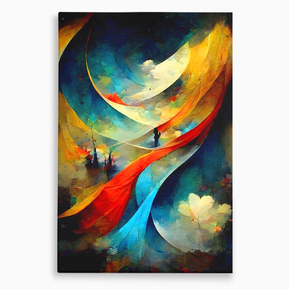 Tablou Canvas Premium LuxCanva® A1307, Sweet Dream ,  Living, Vise, Somn, Abstract, Dormitor, Culori Vibrante