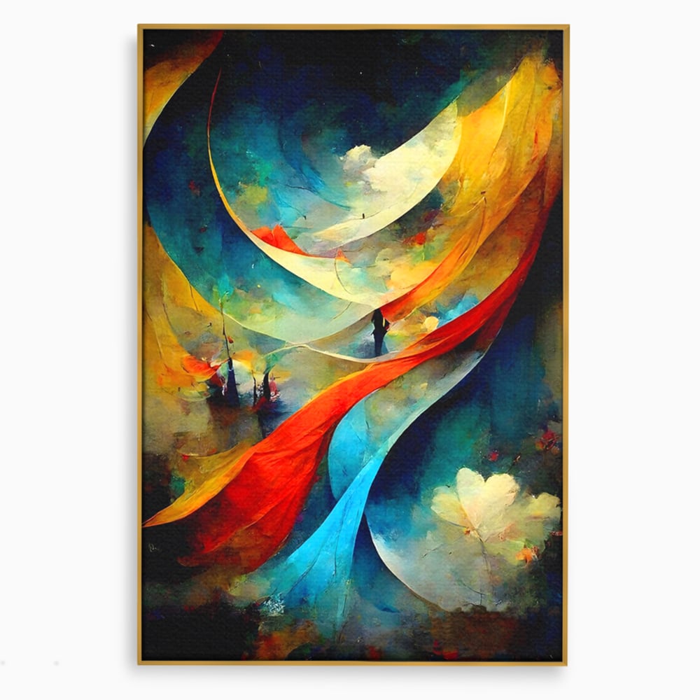 Tablou Canvas Premium LuxCanva® A1307, Sweet Dream ,  Living, Vise, Somn, Abstract, Dormitor, Culori Vibrante