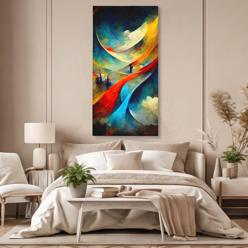 Tablou Canvas Premium LuxCanva® A1307, Sweet Dream ,  Living, Vise, Somn, Abstract, Dormitor, Culori Vibrante