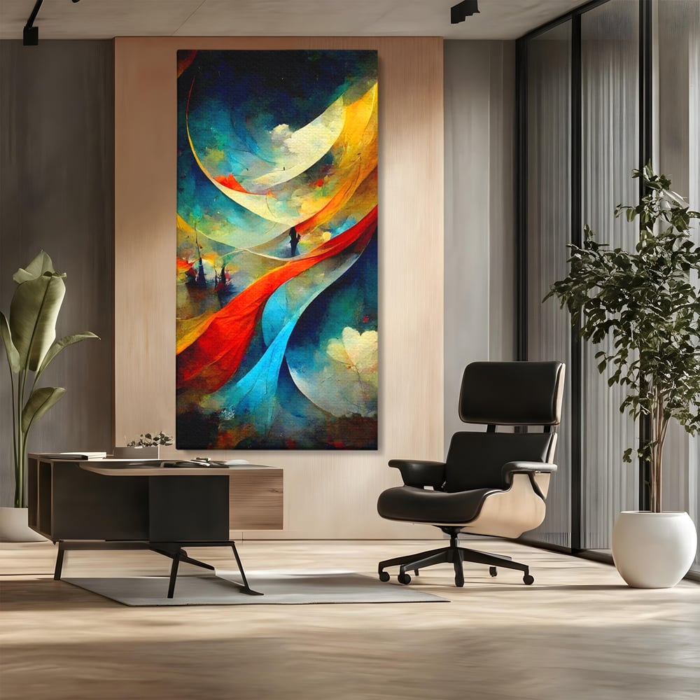 Tablou Canvas Premium LuxCanva® A1307, Sweet Dream ,  Living, Vise, Somn, Abstract, Dormitor, Culori Vibrante