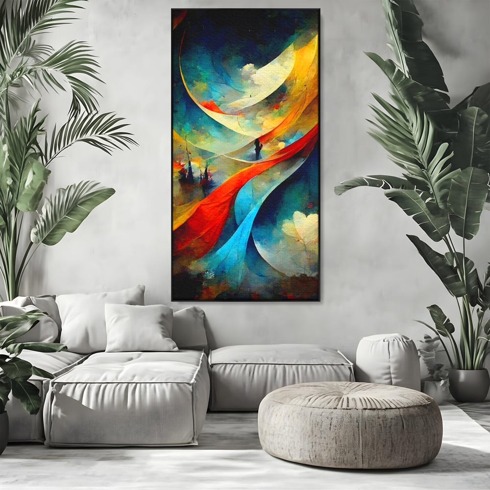 Tablou Canvas Premium LuxCanva® A1307, Sweet Dream ,  Living, Vise, Somn, Abstract, Dormitor, Culori Vibrante