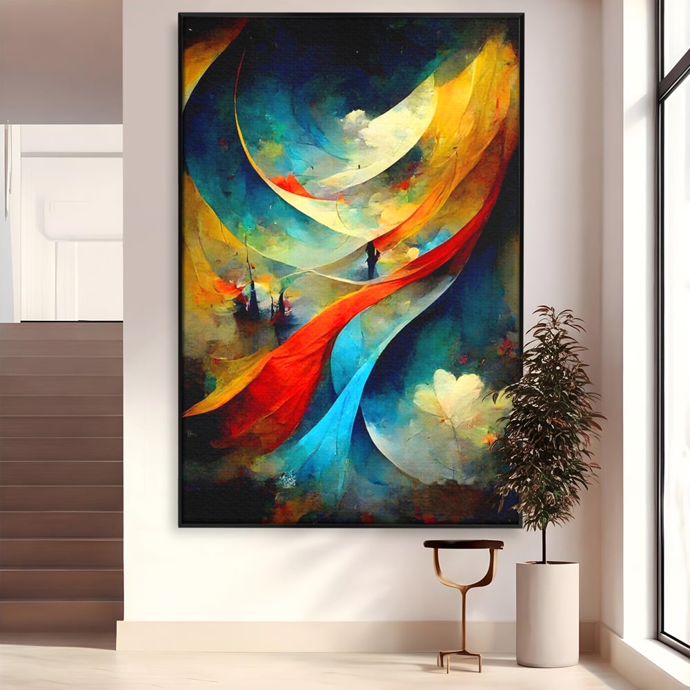 Tablou Canvas Premium LuxCanva® A1307, Sweet Dream ,  Living, Vise, Somn, Abstract, Dormitor, Culori Vibrante