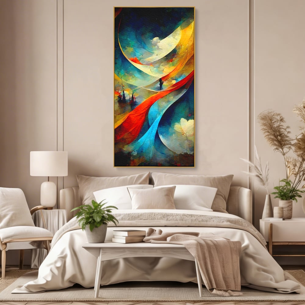 Tablou Canvas Premium LuxCanva® A1307, Sweet Dream ,  Living, Vise, Somn, Abstract, Dormitor, Culori Vibrante
