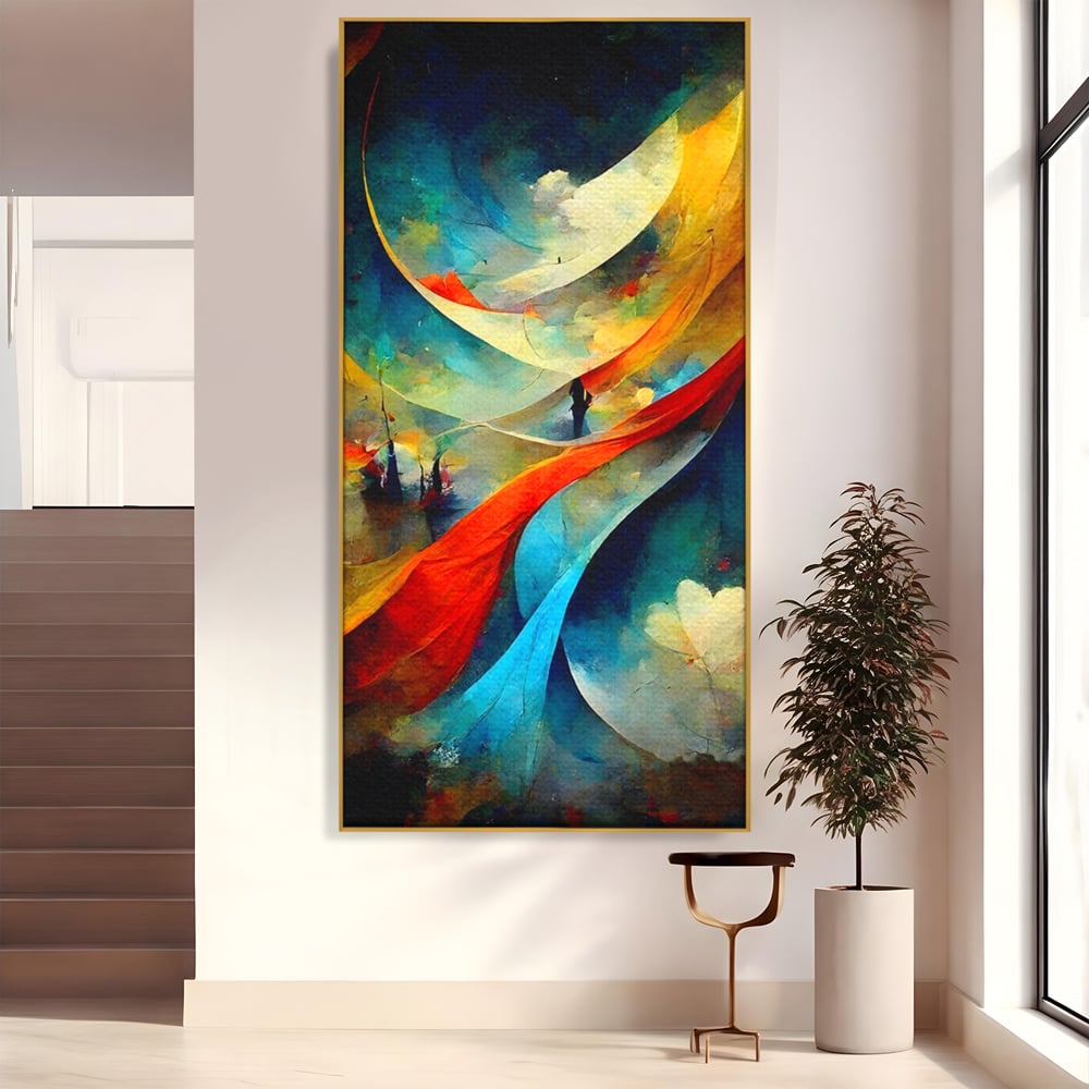 Tablou Canvas Premium LuxCanva® A1307, Sweet Dream ,  Living, Vise, Somn, Abstract, Dormitor, Culori Vibrante