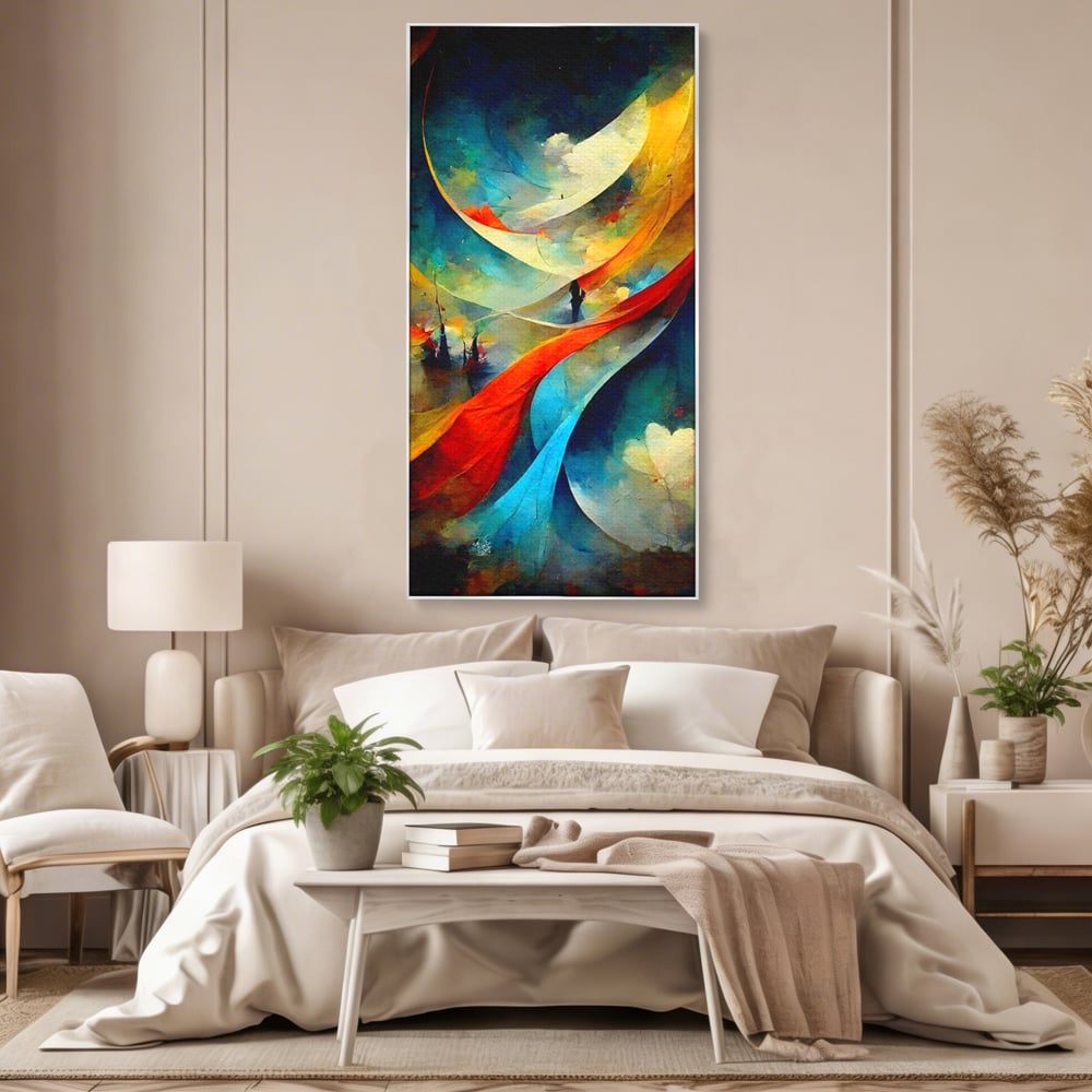 Tablou Canvas Premium LuxCanva® A1307, Sweet Dream ,  Living, Vise, Somn, Abstract, Dormitor, Culori Vibrante