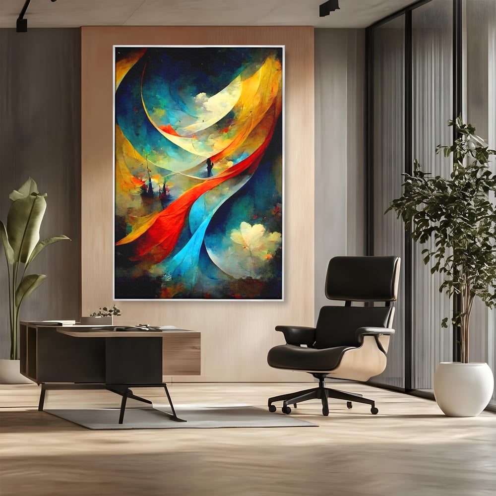 Tablou Canvas Premium LuxCanva® A1307, Sweet Dream ,  Living, Vise, Somn, Abstract, Dormitor, Culori Vibrante