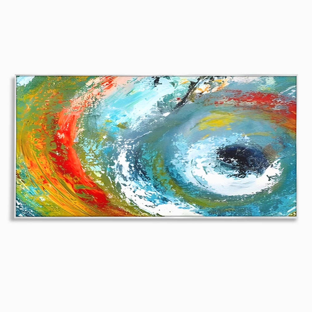 Tablou Canvas Premium LuxCanva® A1310, Vartejul Culorilor , Living, Abstract, Multicolor, Amestec De Culori, Dormitor, Culori Vibrante